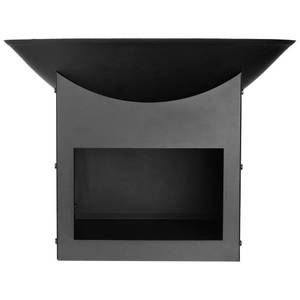 Feuerschale 489147 Schwarz - Metall - 56 x 41 x 56 cm