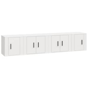 TV-Schrank 4er Set D617 Weiß