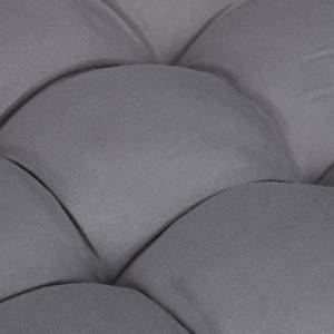 Graue Bankauflage Grau - Kunststoff - Textil - 157 x 7 x 50 cm