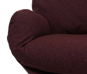 Relaxsessel + Hocker L12 drehbar Bordeaux