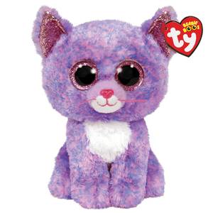 TY Beanie Boos Kleine Cassidy die Katze Rot - Kunstfell - 8 x 14 x 7 cm