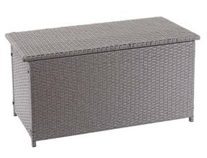 Poly-Rattan Kissenbox D88 III Grau