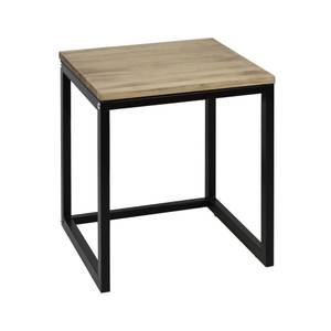 Table de chevet Icub3  40x40x47cm Noir Noir - Bois massif - Bois/Imitation - 40 x 47 x 40 cm