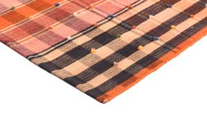 Teppich Jajim CVII Orange - Textil - 139 x 1 x 253 cm