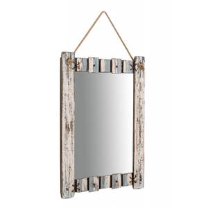 Miroir Mural Eco-Reflet Bois massif - 3 x 64 x 42 cm