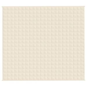 Gewichtsdecke 3017523-2 Creme - 200 x 220 cm