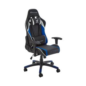 Gamingstuhl Agility Compact Schwarz - Blau - Höhe: 113 cm