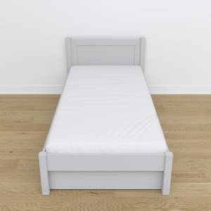 Einzelbett N02 mit Schublade Grau - 80 x 180 cm