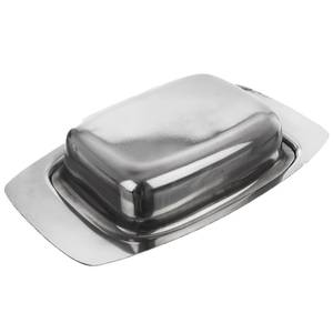 Butterdose 150267 Silber - Metall - 12 x 5 x 20 cm