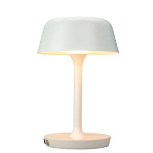 Lampe de Table rechargeable Valencia Blanc - Métal - 20 x 30 x 20 cm