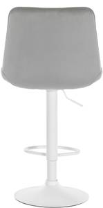 Tabouret de bar Toni Lot de 2 Gris