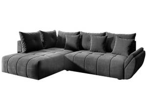 Ecksofa GENOA L Dunkelgrau