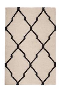 Kelim Modern - 95x60cm Beige - Naturfaser - 60 x 1 x 95 cm