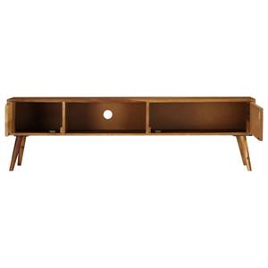 TV-Schrank 246224 Braun - Massivholz - Holzart/Dekor - 140 x 40 x 30 cm