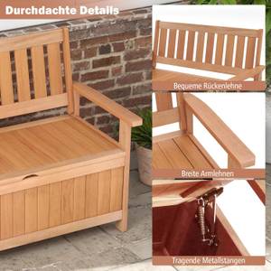 Gartenbank VH33489DE Braun - Holzwerkstoff - 66 x 91 x 120 cm