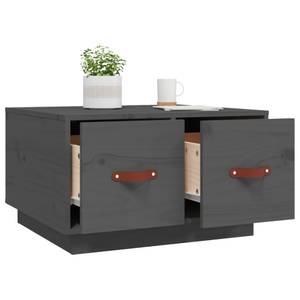 Couchtisch D696 Grau - Massivholz - 53 x 35 x 60 cm