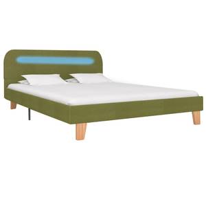 Cadre de lit 297912 Vert - Largeur : 145 cm