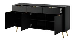 Sideboard Oval Schwarz