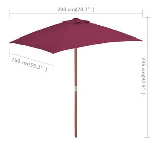 Parasol 3007549 Bordeaux