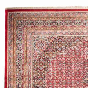 Indo Bidjar - 407x305cm Rot - Naturfaser - 305 x 2 x 407 cm