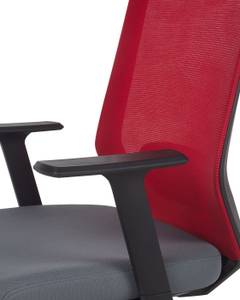 Chaise de bureau VIRTUOSO Noir - Gris - Rouge