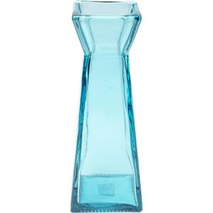 Vase Piramide I Bleu - Verre - 10 x 30 x 10 cm