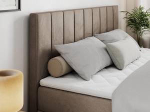 Boxspringbett ALLY Breite: 140 cm - H4 - Textil