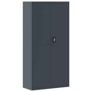 Aktenschrank 299865-2 Anthrazit - Höhe: 180 cm