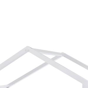 Kinderbett Thalassas Ⅴ Weiß - Holzwerkstoff - Metall - Massivholz - Holzart/Dekor - 96 x 177 x 208 cm