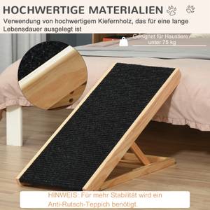 Haustierrampe D06-102 Massivholz - 40 x 61 x 90 cm