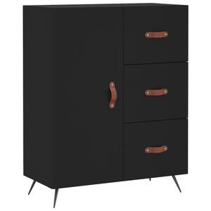 Highboard DE1898 Schwarz - Holzwerkstoff - 34 x 180 x 70 cm