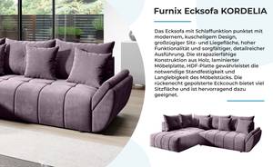 Ecksofa Kordelia Flieder