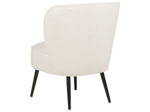 Fauteuil VOSS Noir - Blanc crème - Blanc