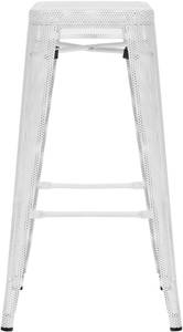 Tabouret de bar Fletcher Blanc