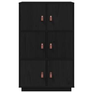 Highboard DE2929 Schwarz - Massivholz - 40 x 109 x 67 cm