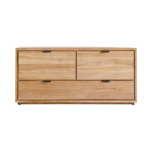 TV-Schrank Senson Braun - Massivholz - Holzart/Dekor - 120 x 55 x 47 cm