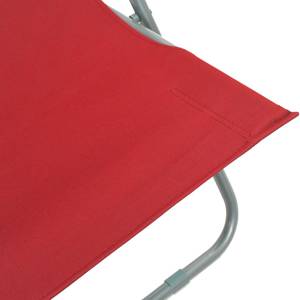 Chaise de plage Rouge