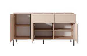 Kommode DASTI Beige - Holzwerkstoff - 154 x 82 x 40 cm