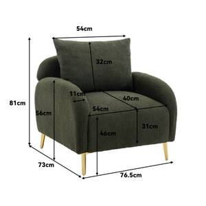 Fauteuil simple Mercury Ⅵ Vert