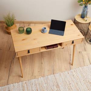 Bureau en pin massif KIM Marron