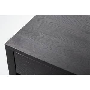 Nachttisch TOMMY, schwarze Birke Schwarz - Massivholz - Holzart/Dekor - 40 x 57 x 35 cm