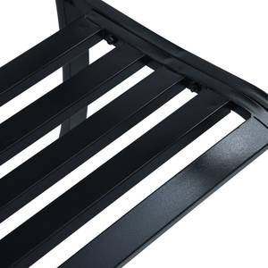 Banc de jardin 3005095-1 Noir - Métal - 125 x 77 x 53 cm