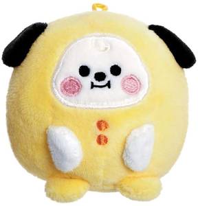 BT21 Chimmy Baby-Pong-Pong Gelb - Kunstfell - 5 x 5 x 5 cm