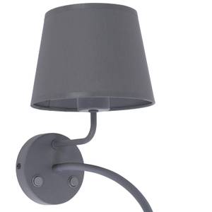 Wandlampe MAJA Grau - 19 x 45 x 19 cm