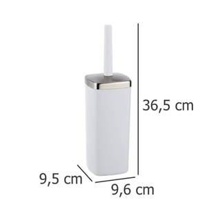 WC-Garnitur Barcelona Thermoplastischer Kunststoff (TPE) - Weiß