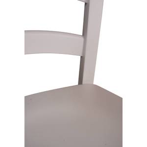 Stuhl Castrillon Weiß - Holzwerkstoff - 42 x 87 x 46 cm