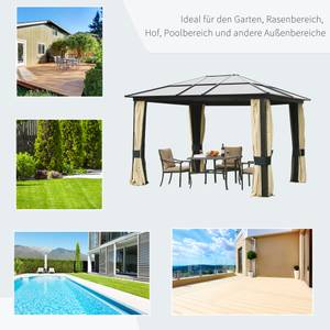 Luxus Pavillon 01-0865 Metall - 295 x 265 x 360 cm