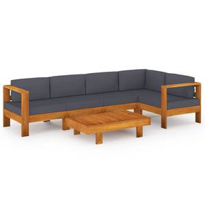 Garten-Lounge-Set (6-teilig) 3006534-6 Dunkelgrau