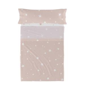 Little star Parure drap (2er Set) Rose foncé - Textile - 1 x 160 x 270 cm