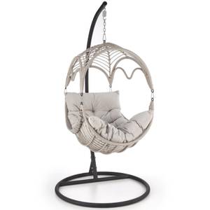 Hängesessel LORETO Grau - Rattan - 202 x 69 x 85 cm